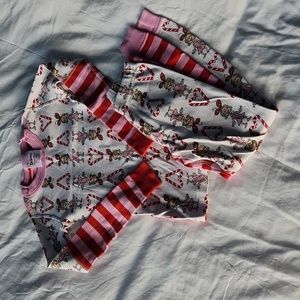 Hanna Andersson Dr. Seuss Cindy Lou who pajamas 120 6-7
